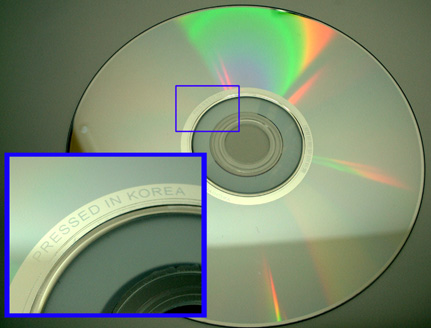 DVDプレス　国内プレスと海外プレスの違いは？　PressedinKorea